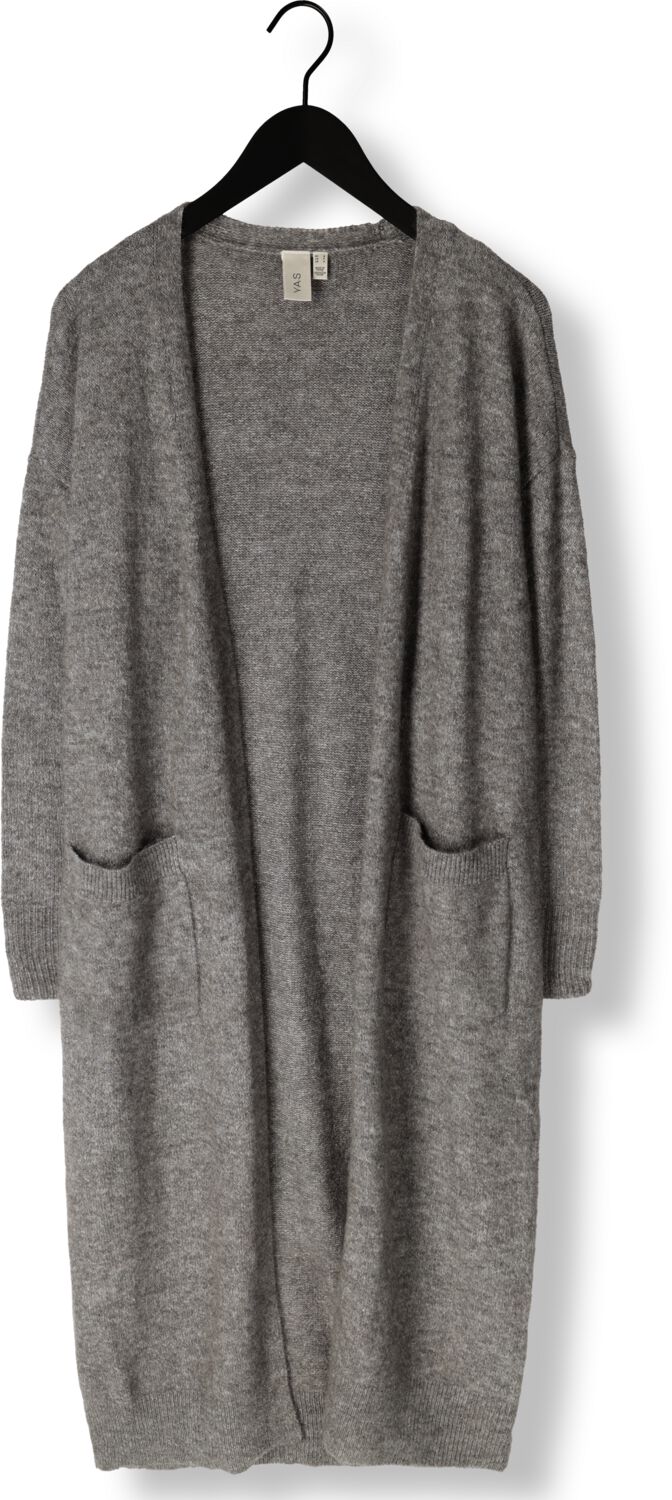 Y.A.S. Dames Truien & Vesten Yasbalis Ls Long Knit Cardigan Grijs