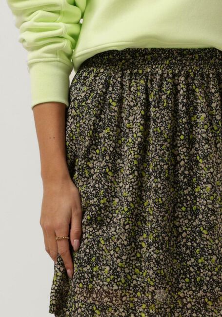 Groene CATWALK JUNKIE Minirok SK MOSS FLOWERS - large