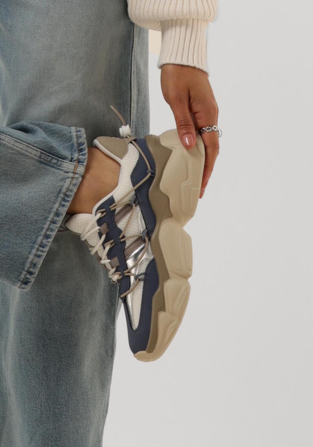 Blauwe STEVE MADDEN Lage sneakers SPECTATOR - large