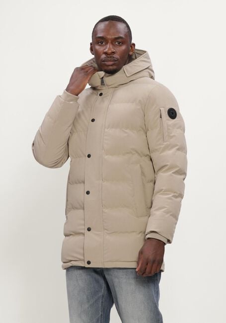 Beige AIRFORCE Gewatteerde jas CHUCK PARKA - large