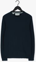 Donkerblauwe SELECTED HOMME Trui SLHCAST LS KNIT CABLE CREW B C
