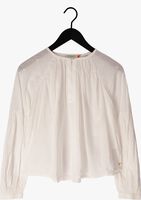 Witte SCOTCH & SODA Blouse TIE FRONT EASY VOLUME DOBBY BLOUSE