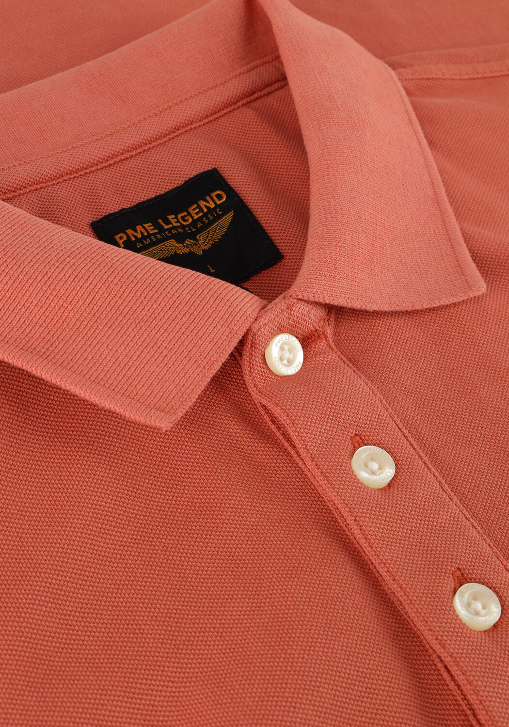 Rode PME LEGEND Polo SHORT SLEEVE POLO GARMENT DYE - large