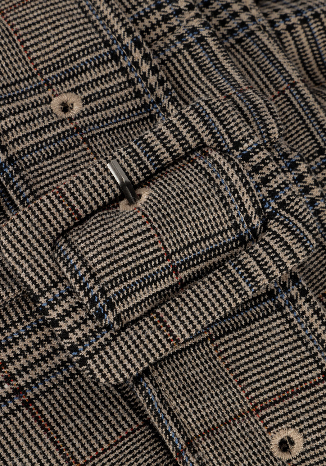 Bruine SUNCOO Wijde broek JONAS - large