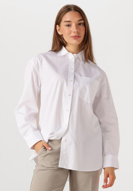 Witte SELECTED FEMME Blouses SLFESTER LS OVERSIZE SHIRT - large