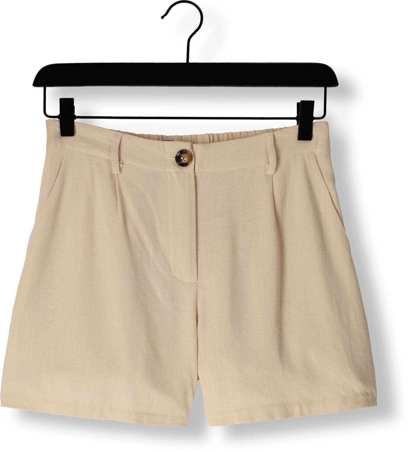 YDENCE Dames Broeken Short Lily Beige