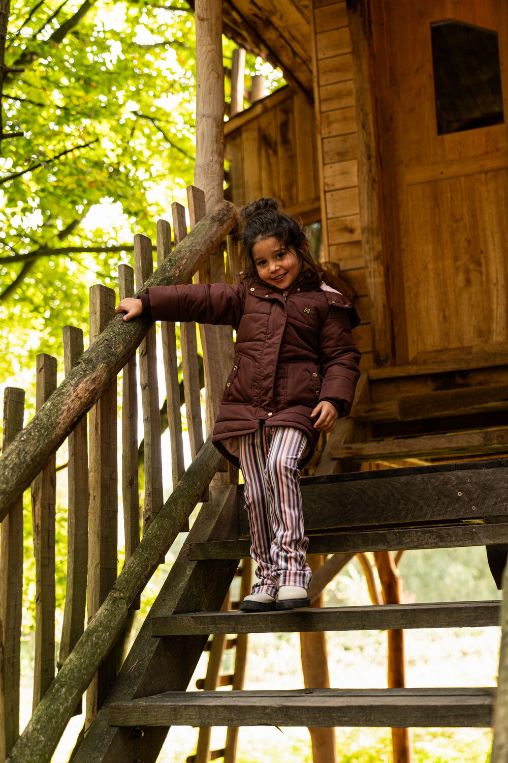 Bordeaux KOKO NOKO Gewatteerde jas Q52920 - large