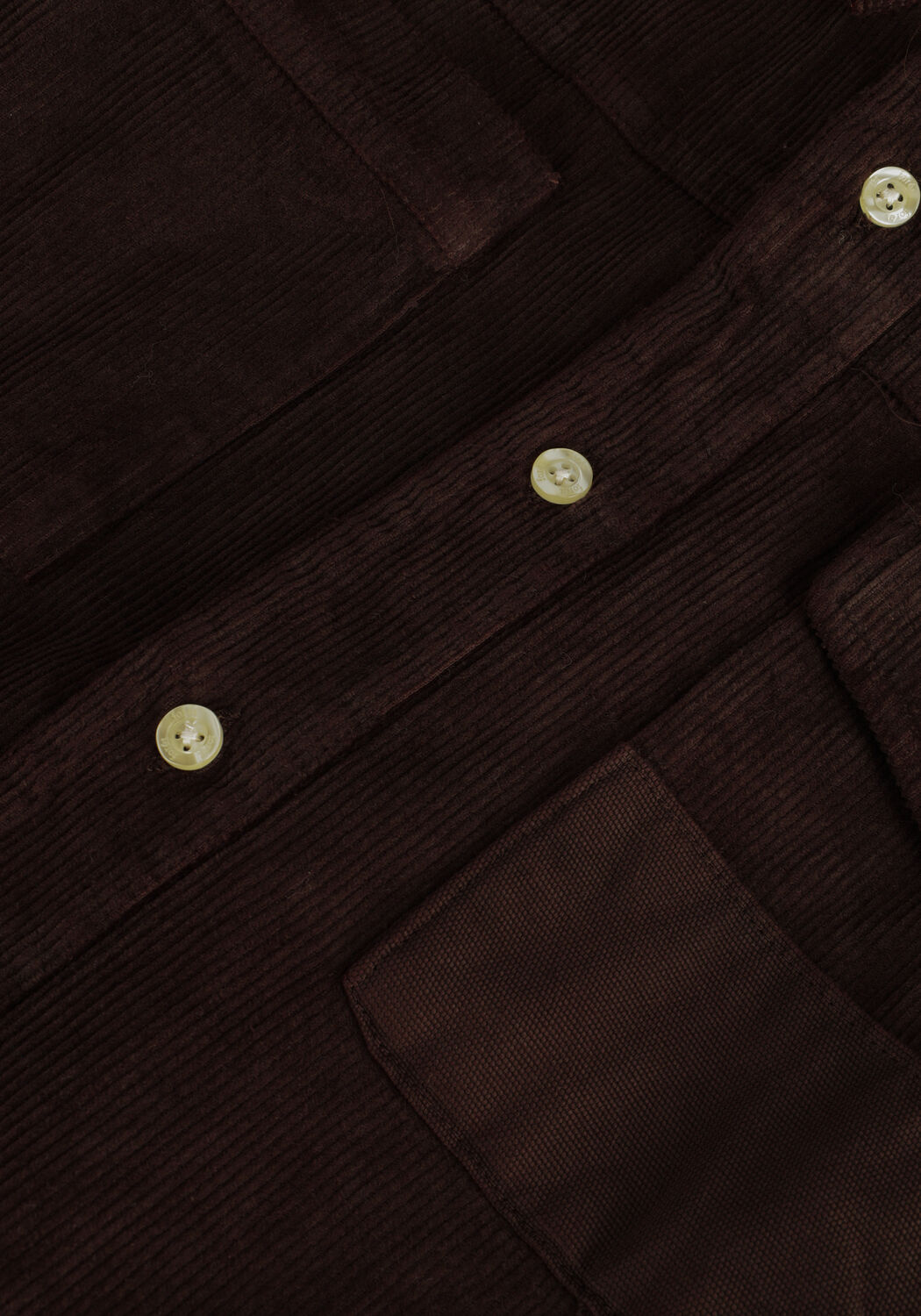 Bruine FOR&Eacute;T Overshirt TOAD SHIRT - large