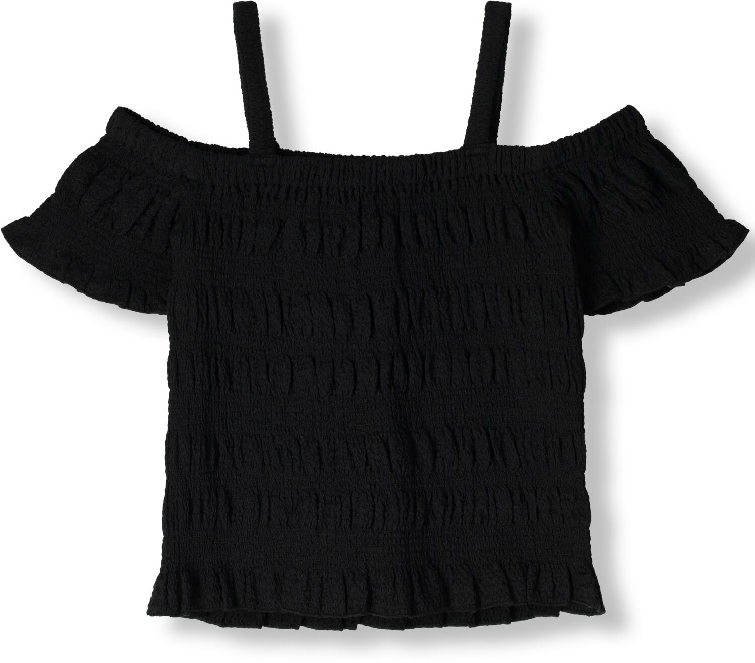 LIKE FLO Meisjes Tops & T-shirts Ebi Flo Offshoulder Top Zwart