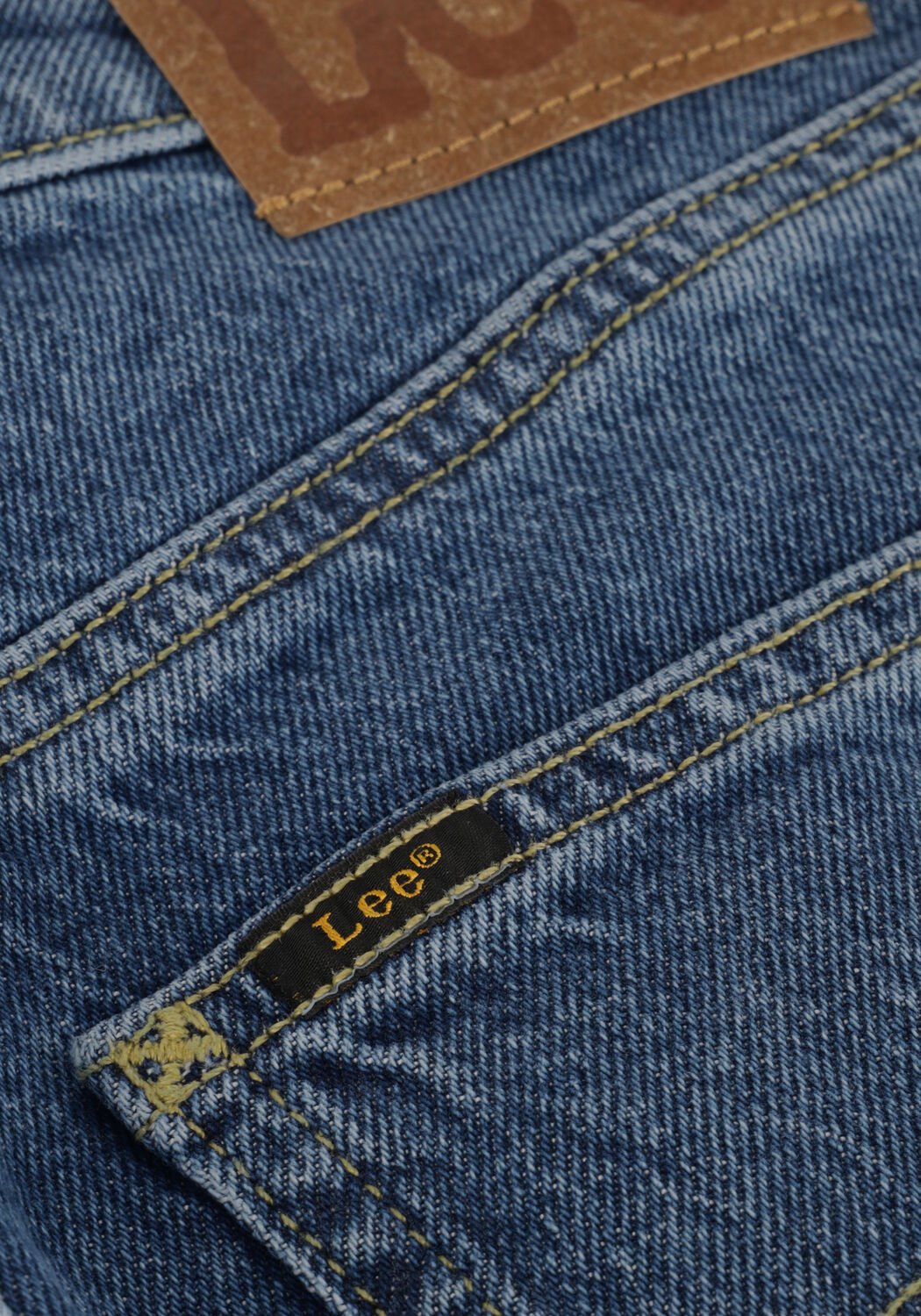 Blauwe LEE Broeken CAROL SHORT L37CHGB32 - large