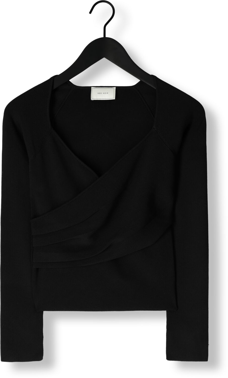 NEO NOIR Dames Tops & T-shirts Elaina Knit Blouse Zwart