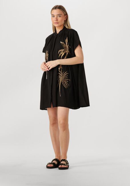 Zwarte WILD Mini jurk CLOVIS - large