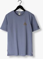 Blauwe CAST IRON T-shirt SHORT SLEEVE R-NECK REGULAR FIT COTTON