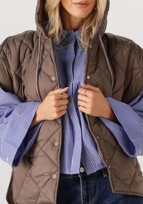 Bruine EST'SEVEN Bodywarmer NOELLE CAPE - large