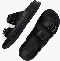 Zwarte UGG M WAINSCOTT BUCKLE SLIDE Slippers - medium