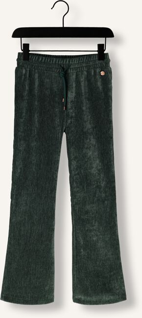 Donkergroene NONO Flared broek SADY VELVET FLARED PANTS Donkergroene NONO Flared broek SADY VELVET FLARED PANTS - large