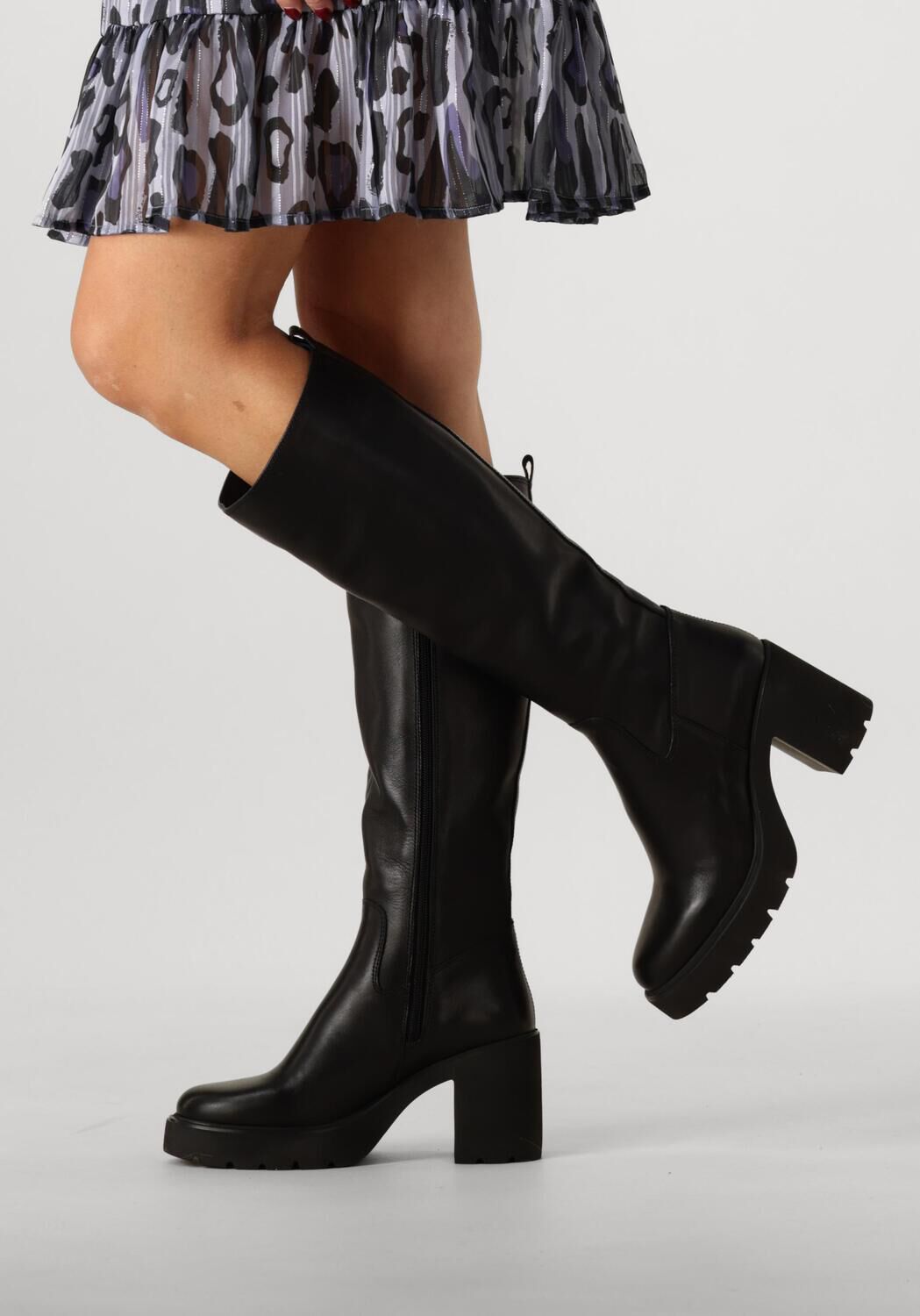 Zwarte UNISA Hoge laarzen KARENA - large