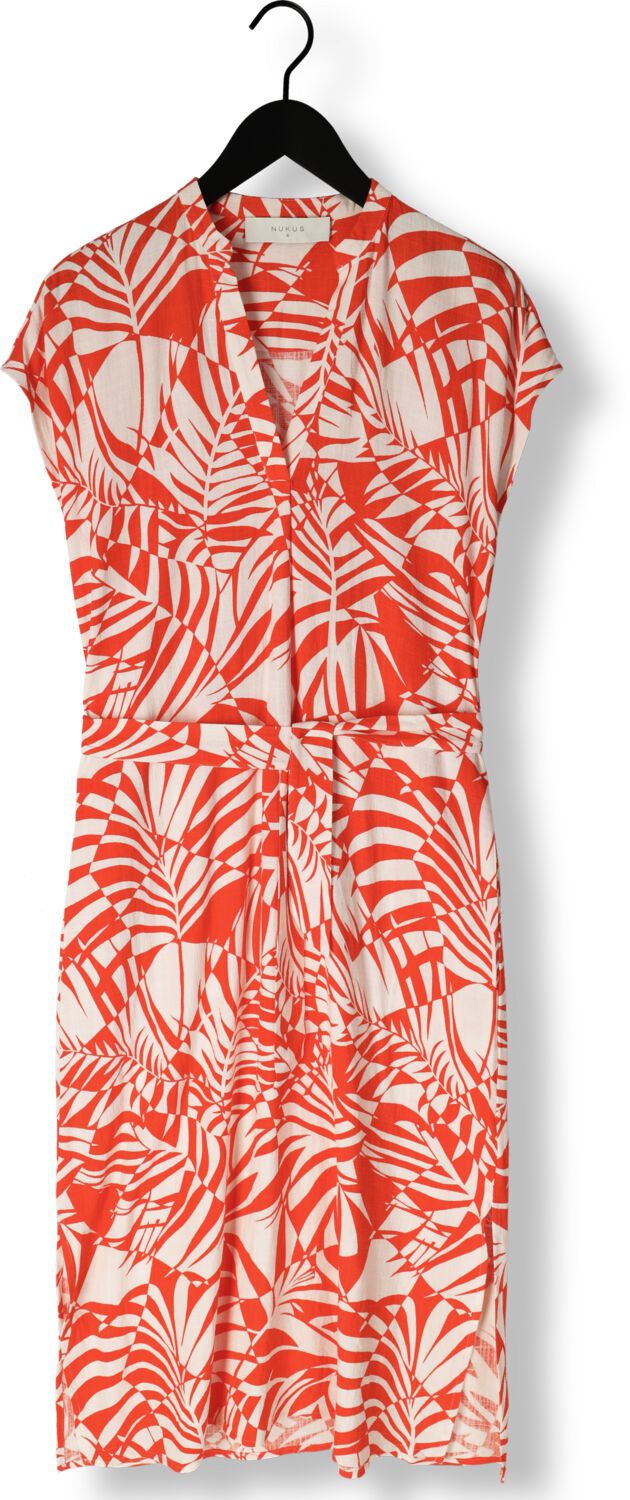 NUKUS Dames Jurken Rosalie Dress Sophia Ecru