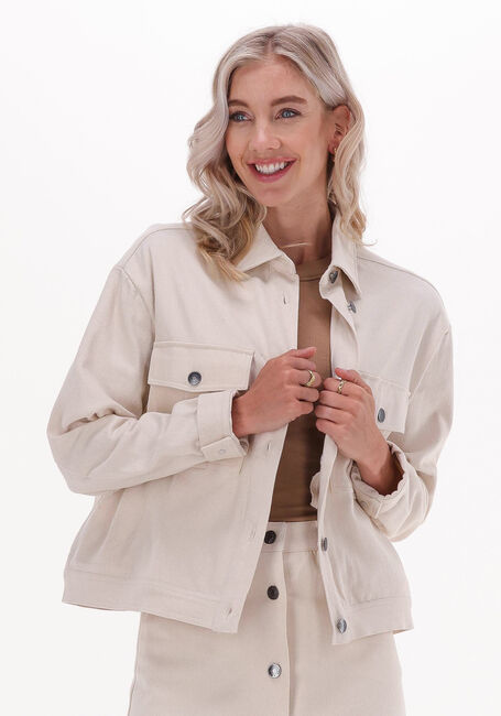 Creme MODSTRÖM Spijkerjas PETE JACKET - large