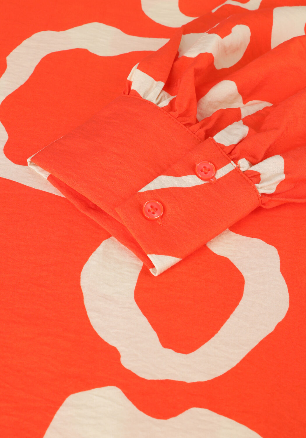 Koraal OBJECT Mini jurk JACIRA L/S SHORT DRESS 126 - large