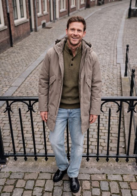 Khaki ELVINE Parka's JANNE - large