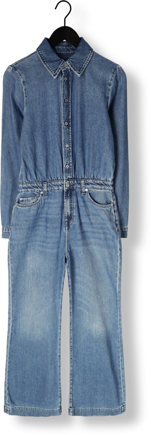 7 FOR ALL MANKIND Dames Jumpsuits Tailored Jumpsuit Hilo Blauw
