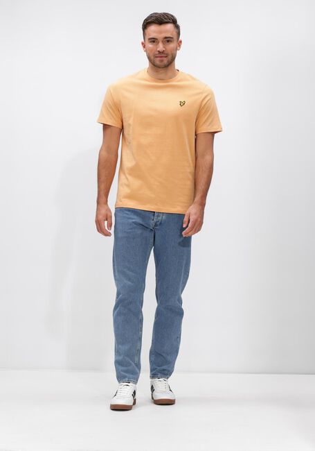 Perzik LYLE & SCOTT T-shirt PLAIN T-SHIRT - large