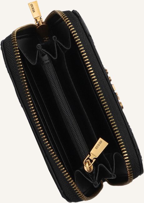 Zwarte GUESS Portemonnee GRACELYNN SLG MEDIUM ZIP AROUND Zwarte GUESS Portemonnee GRACELYNN SLG MEDIUM ZIP AROUND - large