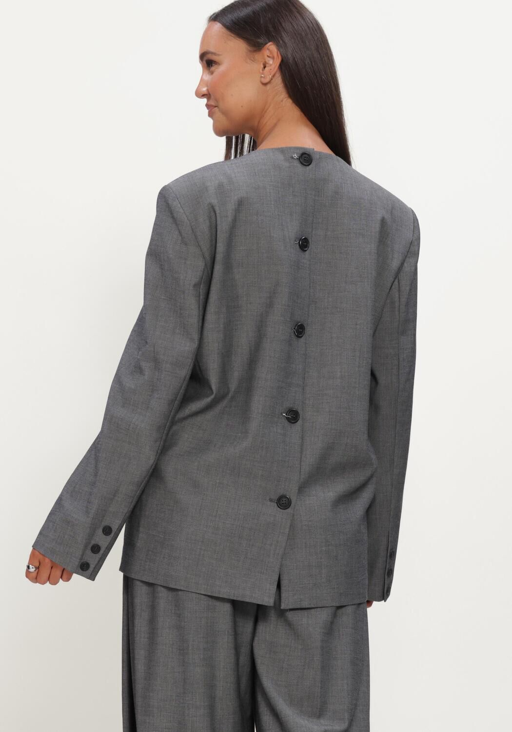 Grijze CO'COUTURE Blazer JACKYCC BLAZER BLOUSE - large