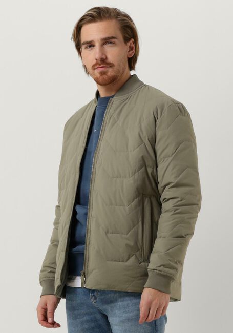 Groene SELECTED HOMME Gewatteerde jas SLHDECKARD REDOWN BOMBER JKT 2023 W - large