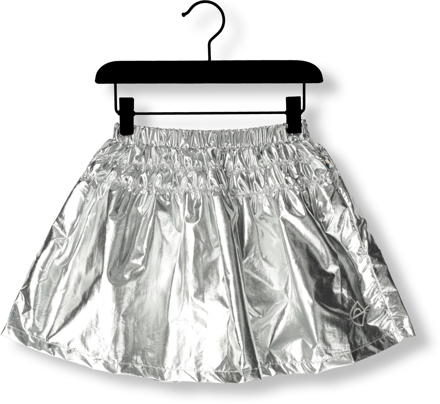 Jelly Mallow Meisjes Rokken Shirring Short Leggings Skirt Zilver