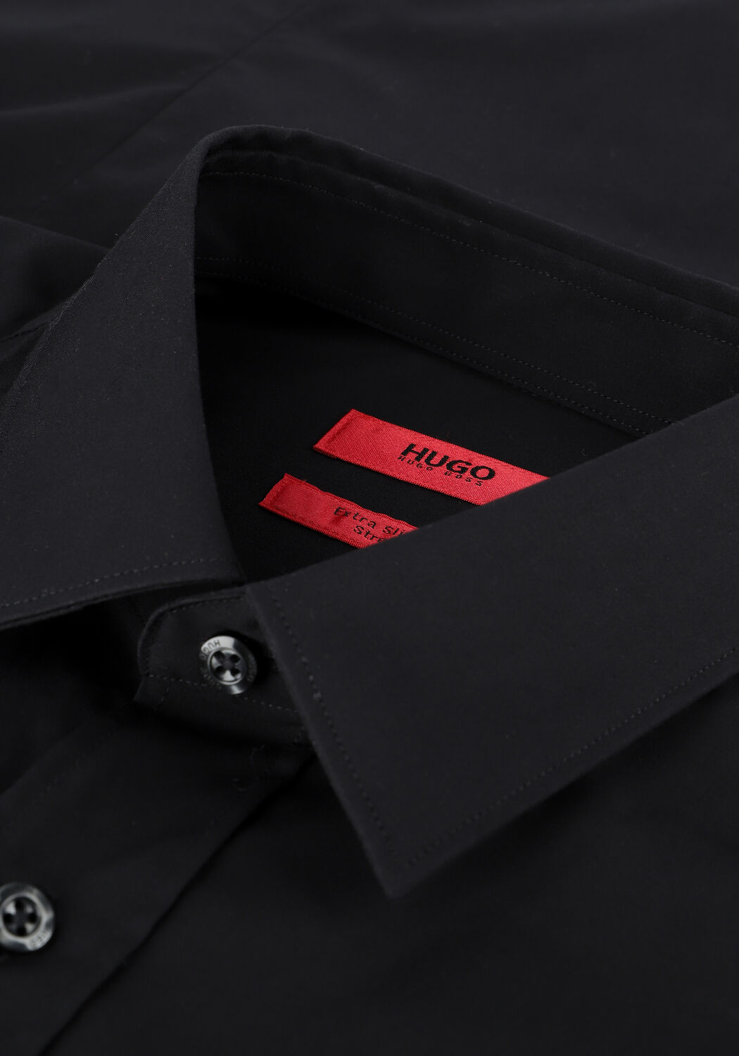 Zwarte HUGO Klassiek overhemd ELISHA02 10224742 01 - large