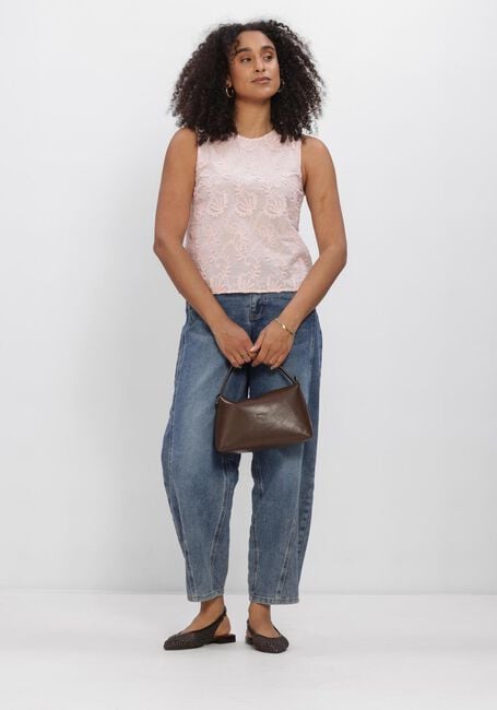 Lila OBJECT Top OBJMYA S/L RE O-NECK TOP - large