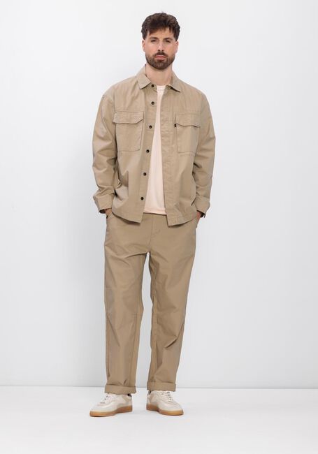 Ecru BUTCHER OF BLUE Lange broeken DAN CHINO - large