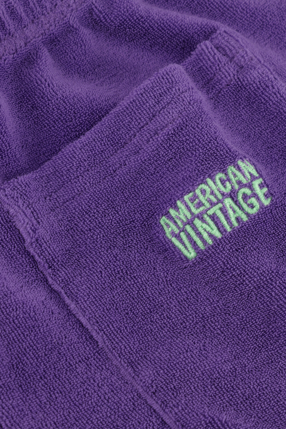 Paarse AMERICAN VINTAGE Korte broek FUXOW - large