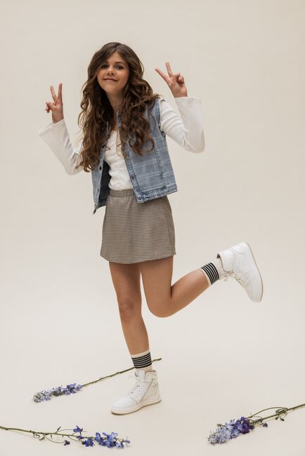 Blauwe LOOXS 10sixteen Minirok 2401-5710 Blauwe LOOXS 10sixteen Minirok 2401-5710 - large