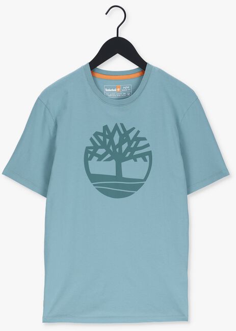 Lichtblauwe TIMBERLAND T-shirt SS K-R BRAND TREE T - large