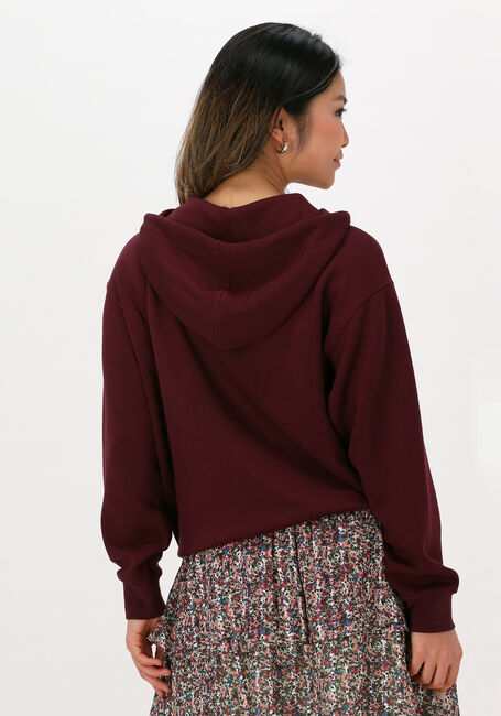 Bordeaux MSCH COPENHAGEN Sweater IMA DS LOGO HOOD SWEATSHIRT - large