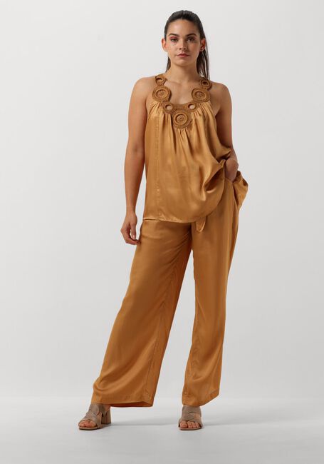 Camel SUMMUM Top SINGLET SOLID SATIN - large