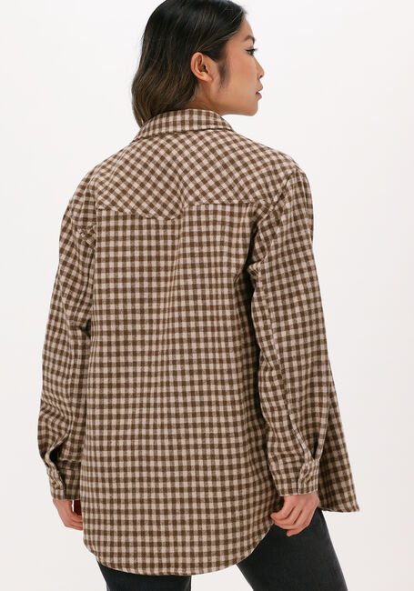 Bruine OBJECT Blouses YOLA SHIRT - large