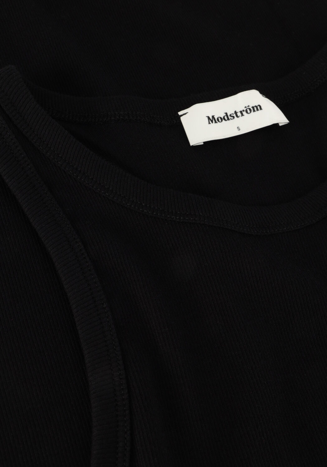 Zwarte MODSTR&Ouml;M Midi jurk IGORMD DRESS - large