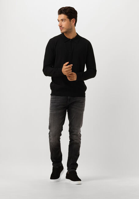 Zwarte PURE PATH Polo REGULAR FIT KNITWEAR POLO806 - large