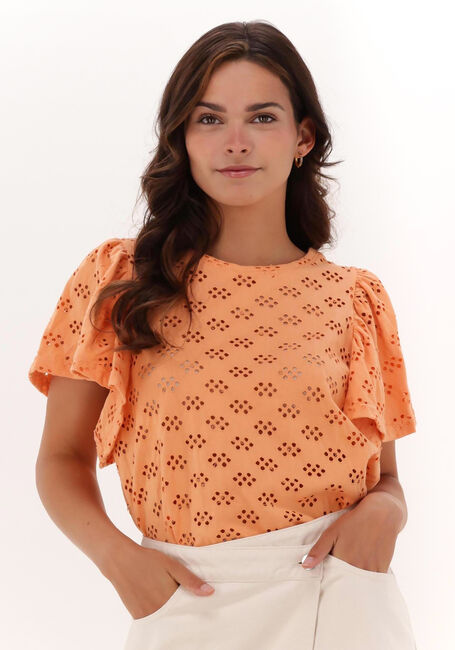 Oranje FREEBIRD T-shirt LOTTIE T-SHIRT - large