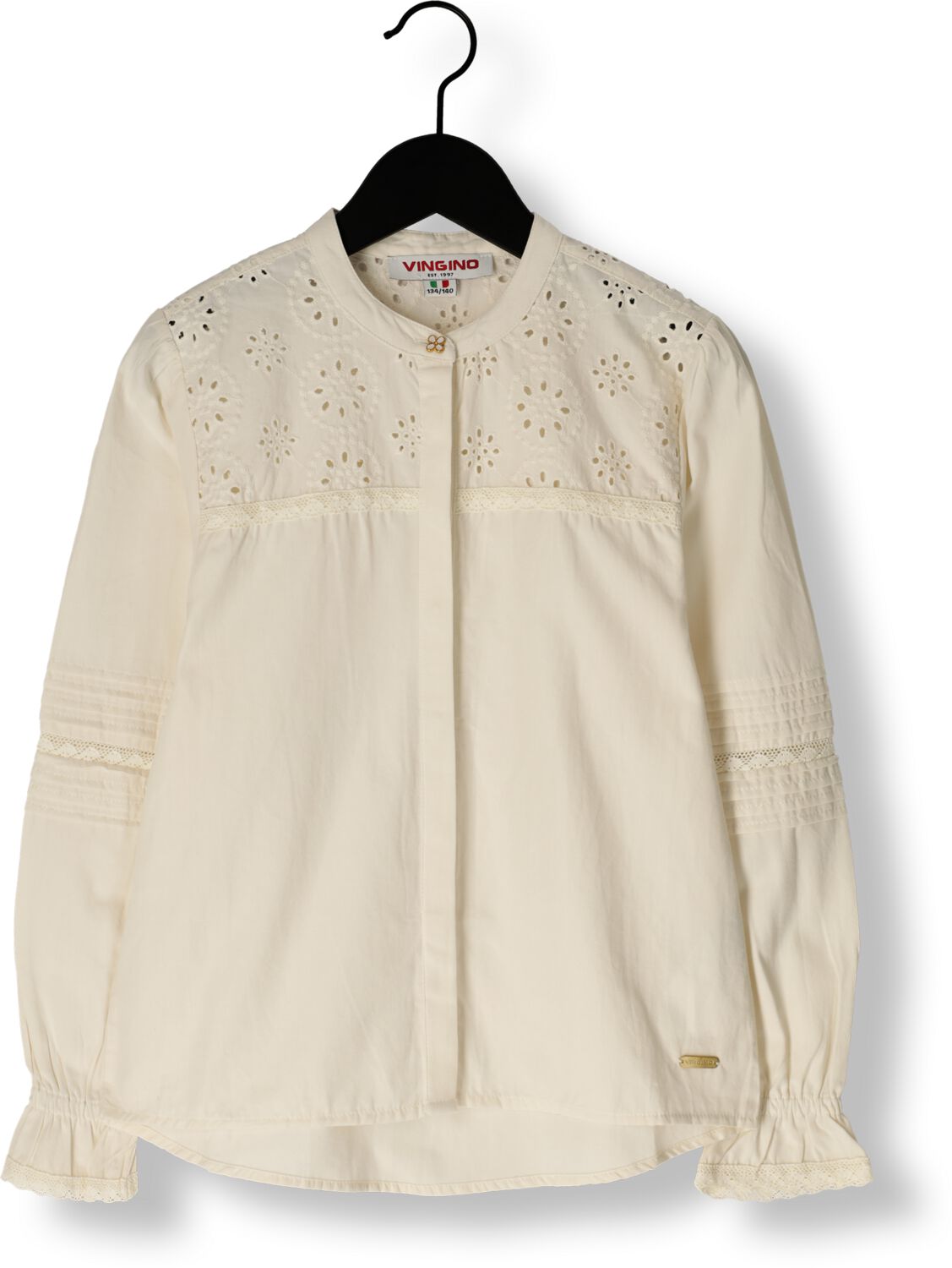 VINGINO Meisjes Blouses Lilianne Ecru