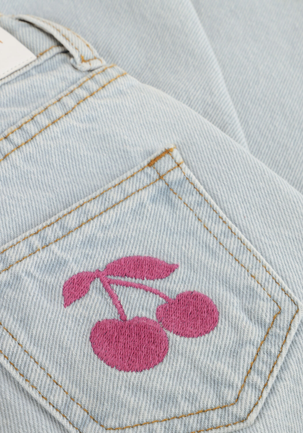 Lichtblauwe PETIT BLUSH Mom jeans BAGGY FIT JEANS - large