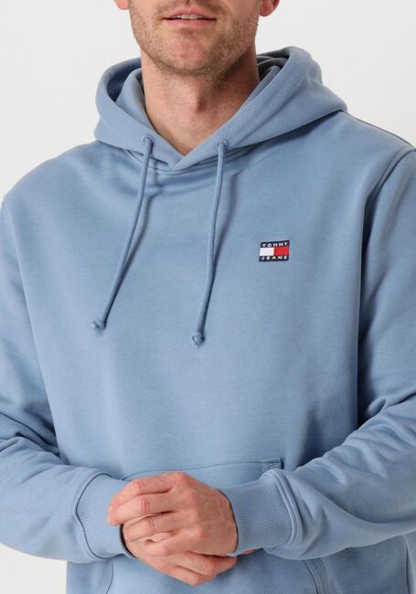 Blauwe TOMMY JEANS Trui TJM REG BADGE HOODIE EXT - large