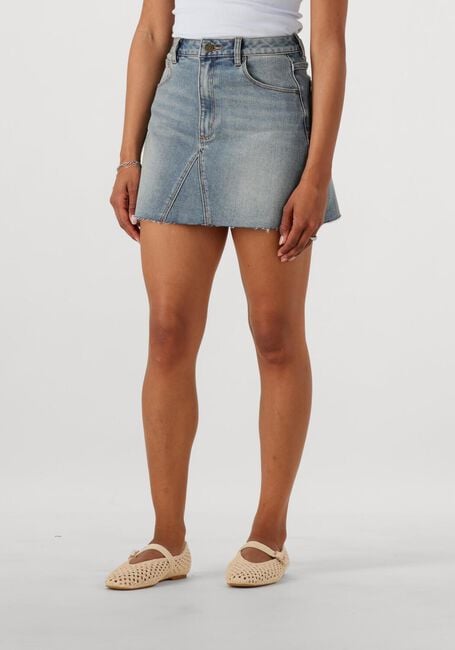 Blauwe ABRAND JEANS Minirok A LINE SKIRT GISELE - large