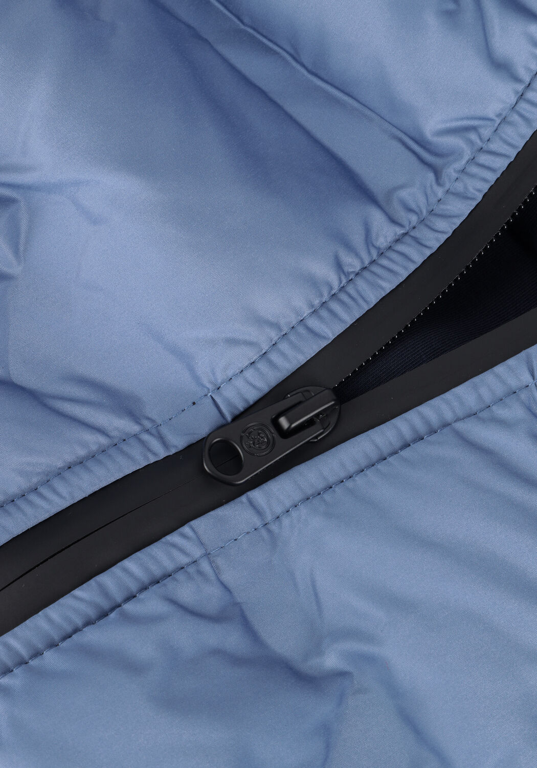 Blauwe CAST IRON Jack HOODED TECH JERSEY INTERLOCK - large