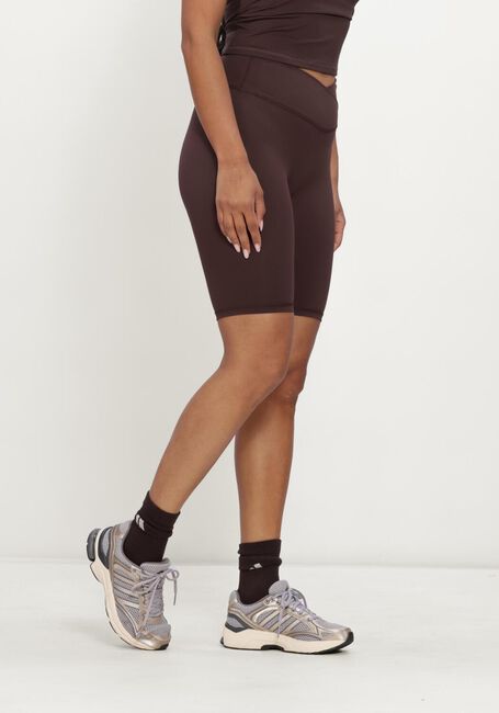Bruine NEO NOIR Korte broek LEA WRAP SHORTS - large