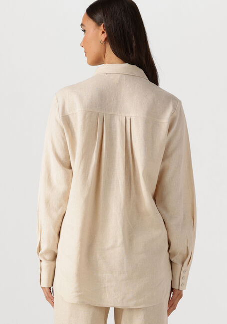Witte Y.A.S. Blouses YASFLAXY LS LINEN SHIRT NOOS - large
